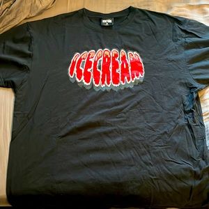 Ice cream Block letter t-shirt